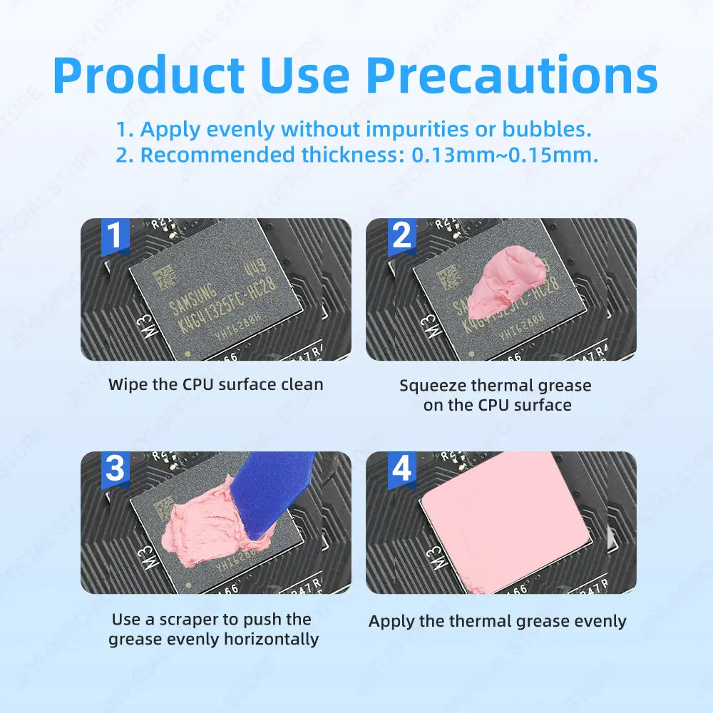 Heat Blocking Putty For VGA GPU IC Processor Rapid Cooling Thermal Putty 13W/m.k 1g/3g/10g/20g/30g High Performance