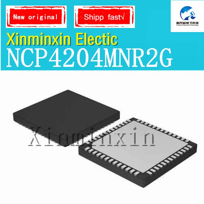 10/Buah/Lot NCP4204 NCP4204MNR2G QFN-52 Chip IC Baru Asli