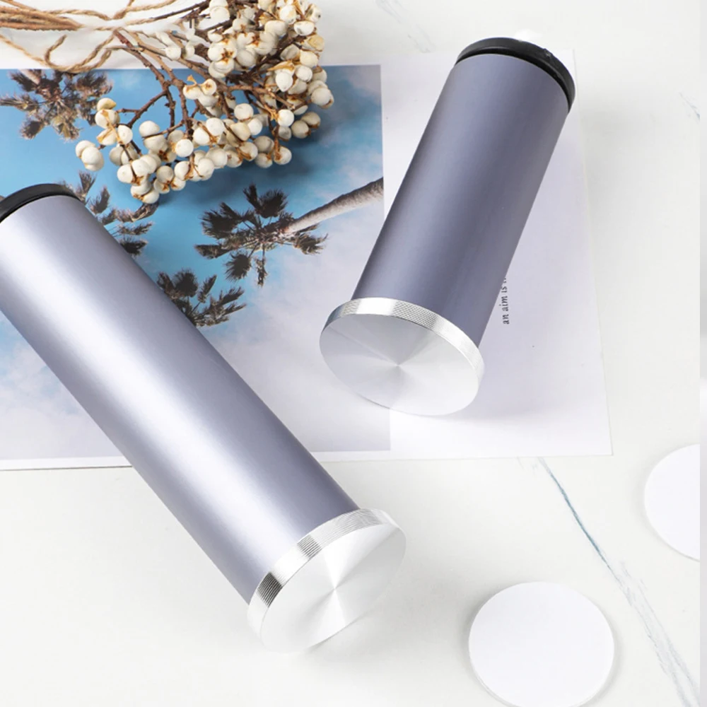 4PCS Aluminum Alloy Non Perforated Coffee Table Feet Adjustable Glass Adhesive Support Legs Metal Bathroom Cabinet TV Cabinet image 6