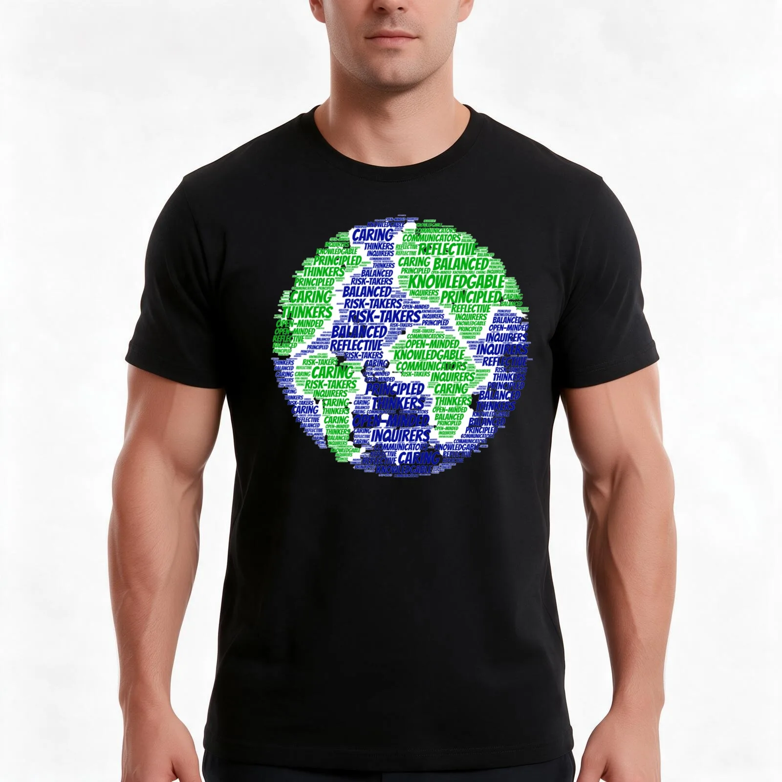 IB DP International Baccalaureate Diploma Program Learners Profile T-Shirt, Summer Casual Cotton Tee, Oversized Streetwear Tops