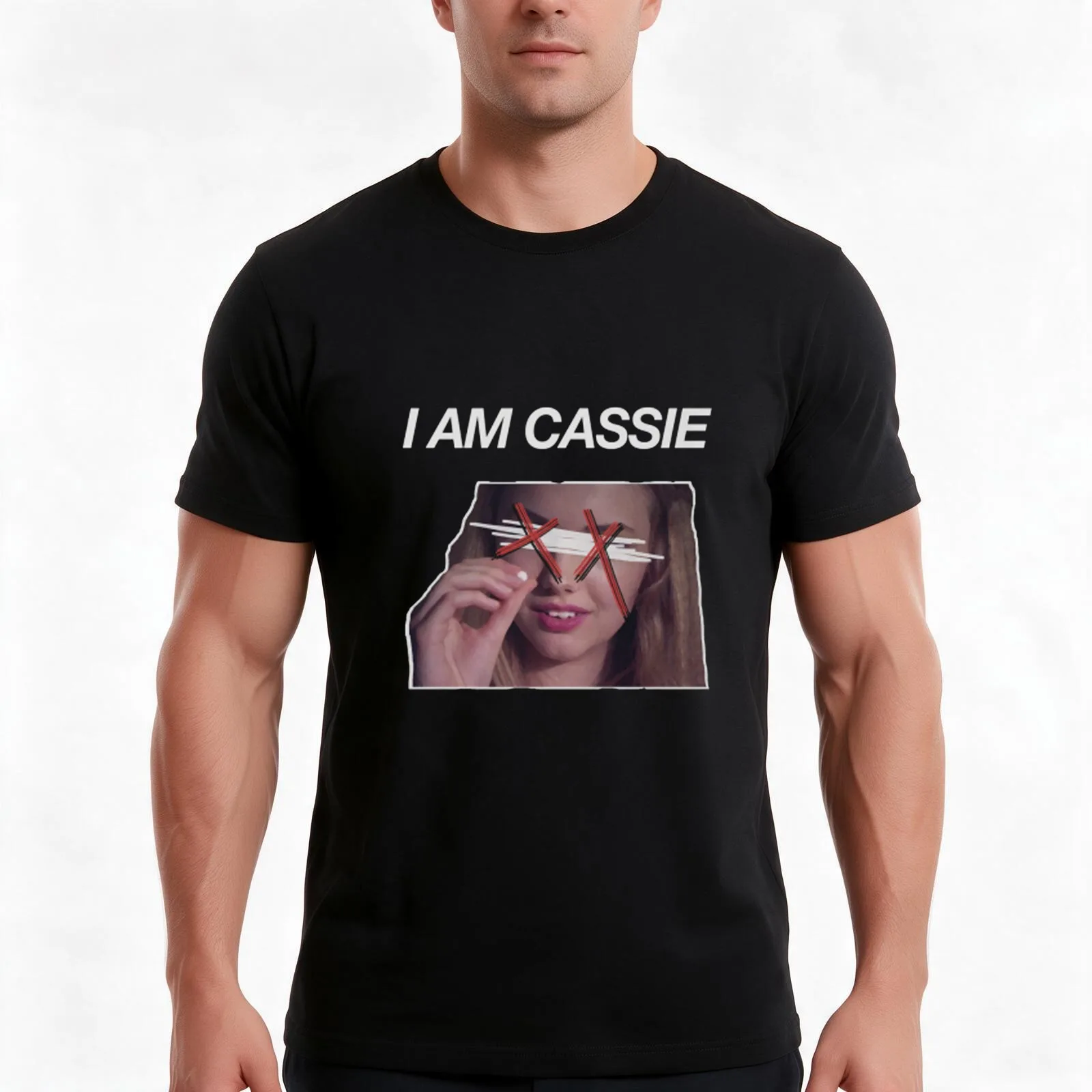 I AM CASSIE / chase atlantic T-Shirt Summer Casual Cotton Tee Oversized Streetwear Tops Vintage Graphic Print 100% Cotton
