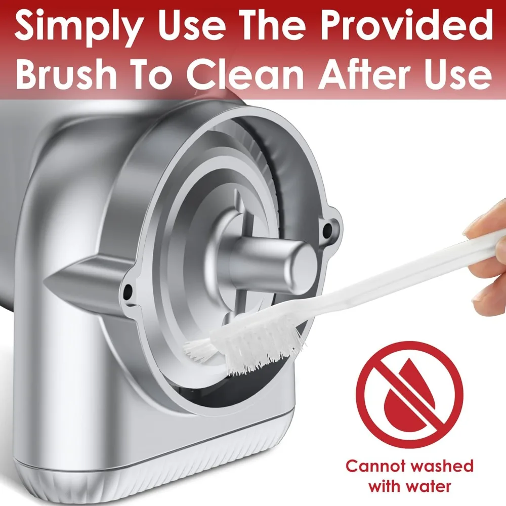 مرفق مطحنة الحبوب المعدنية بالكامل لخلاط حامل كيتشن إيد مع 12 مطحنة دقيق بمستوى طحن، مرفق مطحنة الحبوب