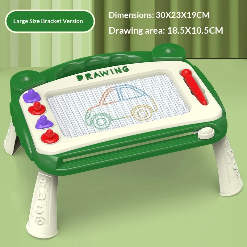 Magnetisch tekenbord voor kinderen - Schrijfblok en kleurengraffiti-speelgoed, educatieve doodle-kunstset Beste cadeau voor kinderen