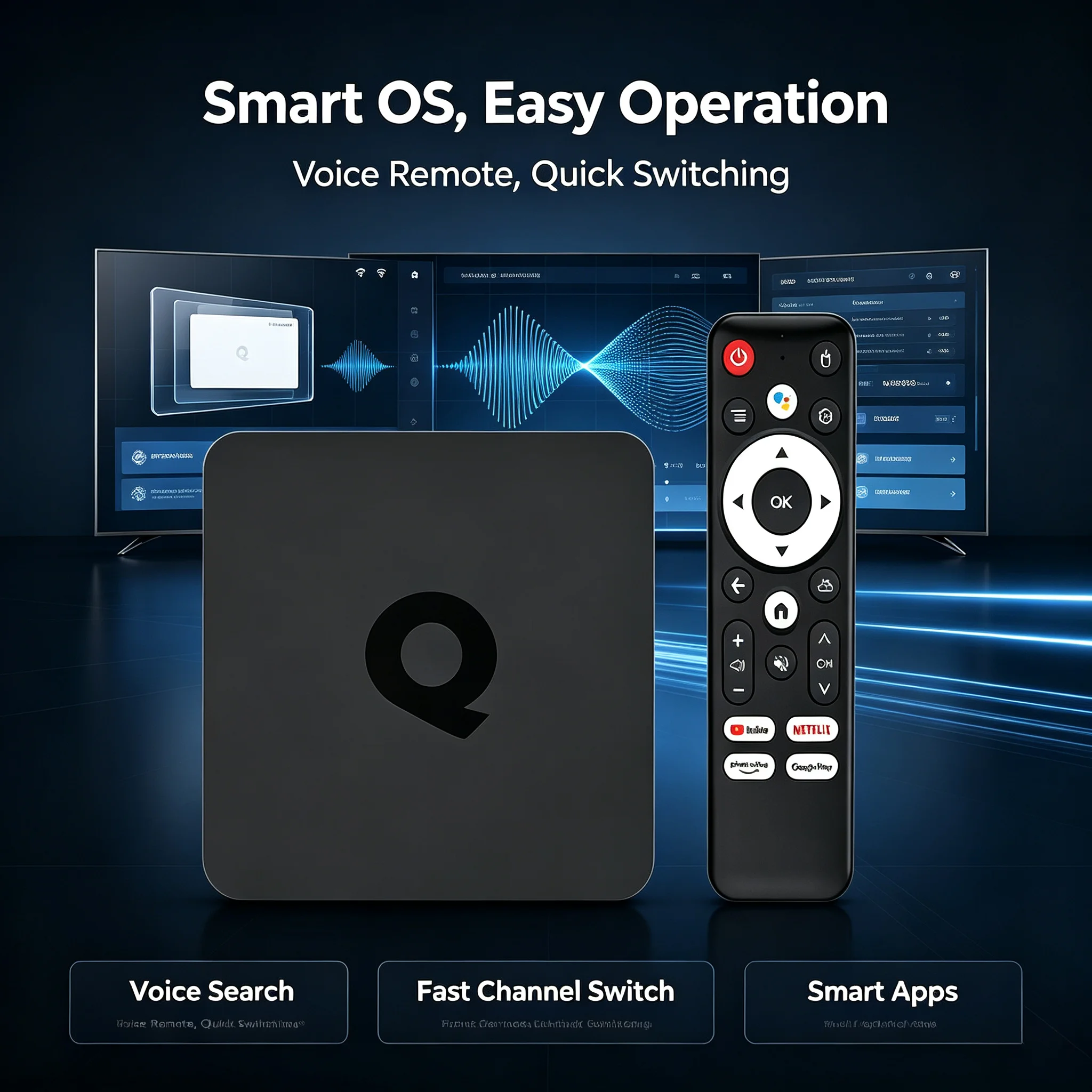 Android Smart TV Box 2026 Q1 B - Home Cinema Youtube recension och pris