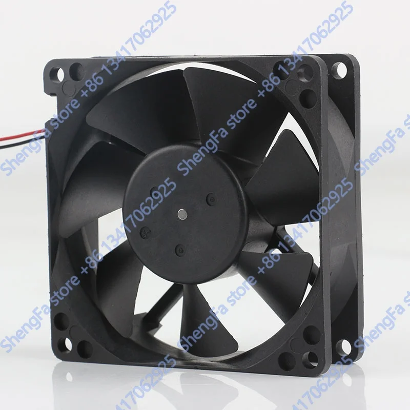 New Nidec 5V 24V 48V AC EC 8025 8CM 80X80X25MM Large air volume Double ball Bearing 2-wire D08A-12TS3 03 cooling fan DC12V 0.50A