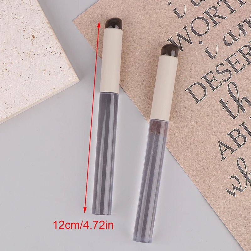 Siliconen lip- en concealer Make-upborstels met ronde kop Vingertoppen Zacht kristalhandvat Siliconen voor lippenbalsem Lippenstift Make-uptools