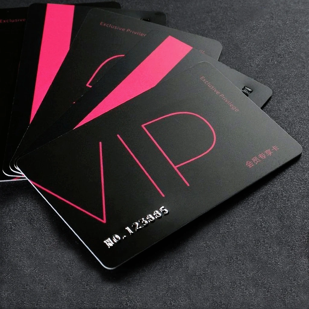 

Custom 0.76mm PVC Business Card | Loyalty & Membership VIP Cards | Professional ID Card | Personalized Logo Design