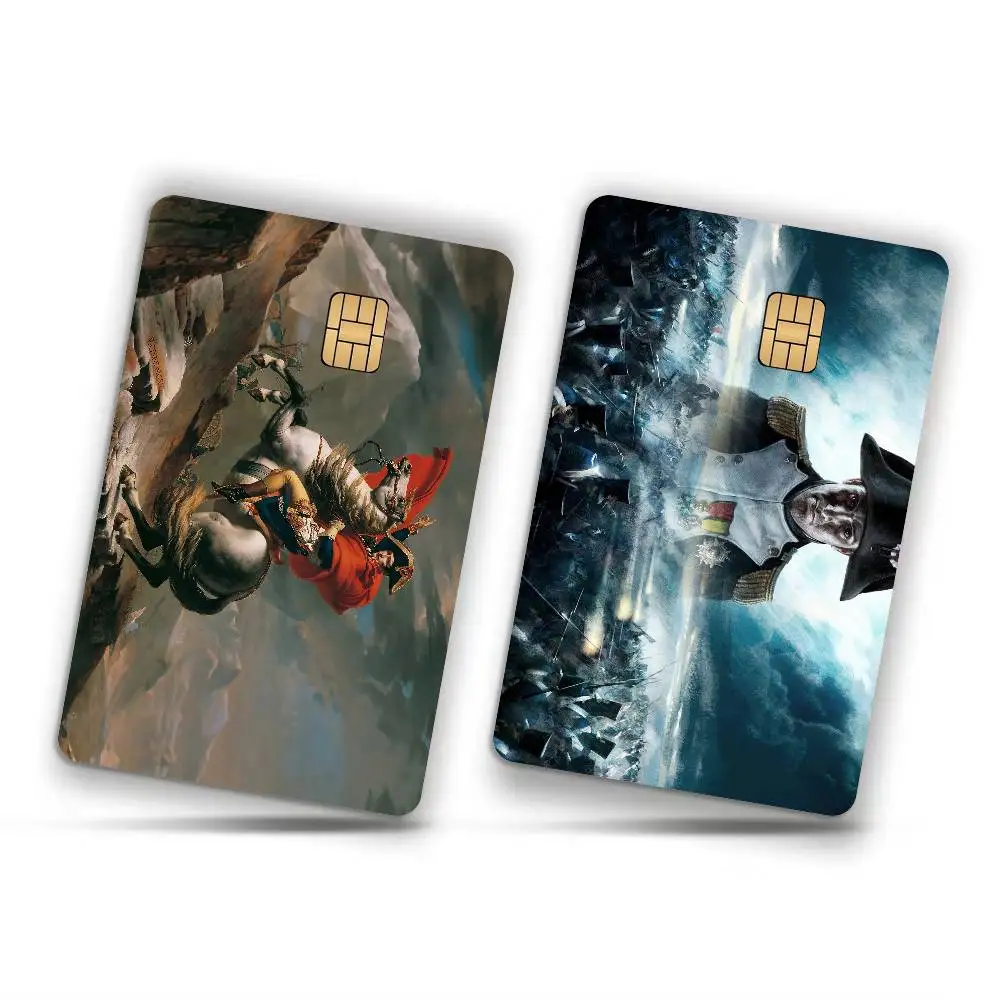 Napoleon Bonaparte art Anime Young Creidt Card Debit Card Sticker Film Case Front Tape for Small Big Chip No Chip