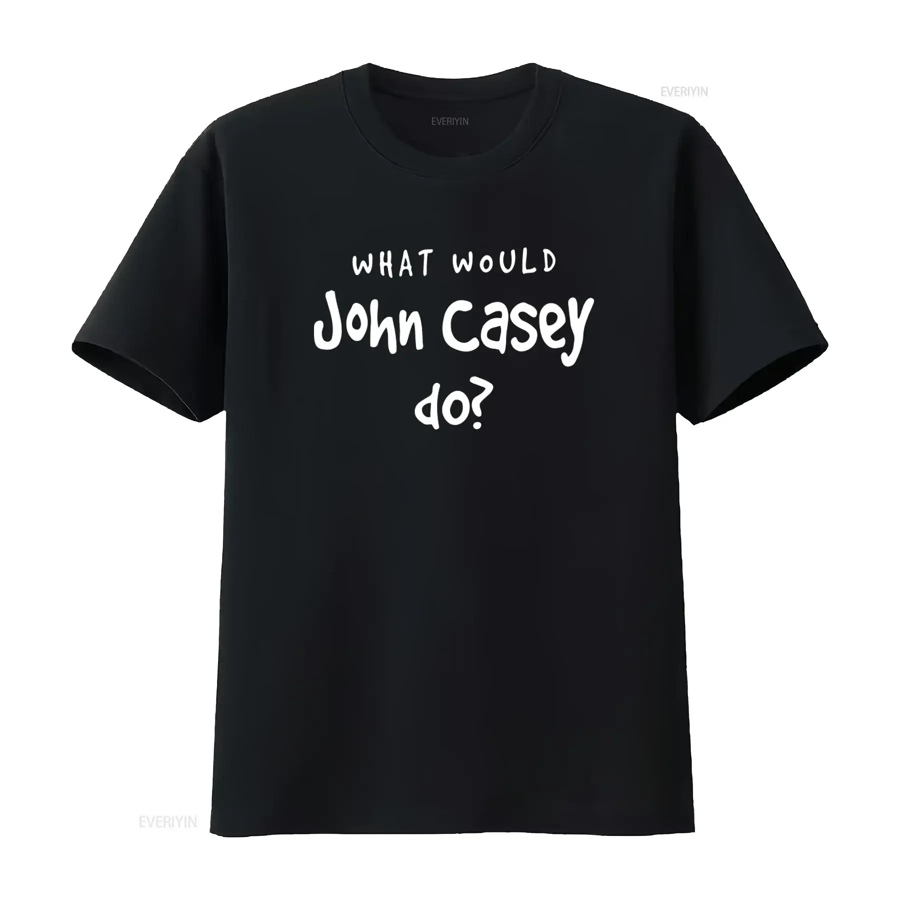 Chuck Tv Show T Shirt What Would John Casey Do Design For Fan vintage Washed Versatile Comfortable designer clothes Unisex
