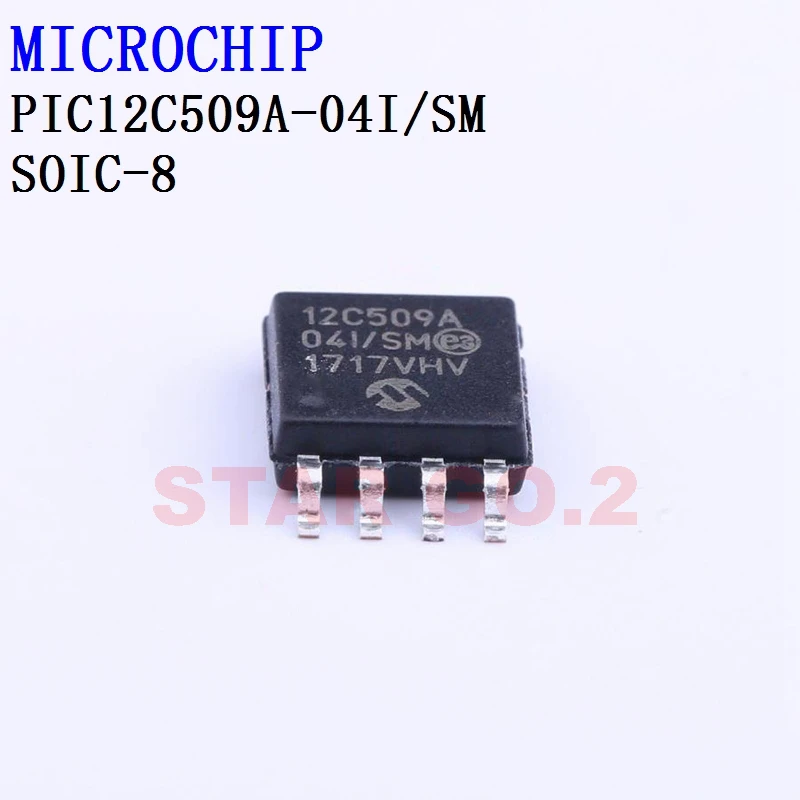 5PCSx PIC12C509A-04I/SM SOIC-8 MICROCHIP Microcontroller