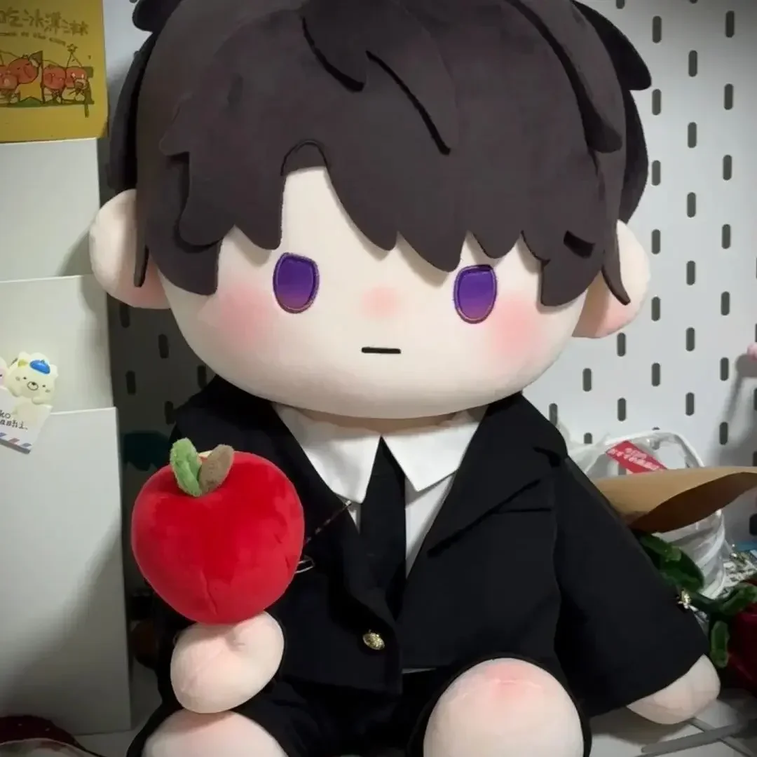 Anime Love and Deepspace Caleb postura sentada 40CM Xia Yizhou muñeco  peluche suave vestido  cuerpo juguete peluche almo