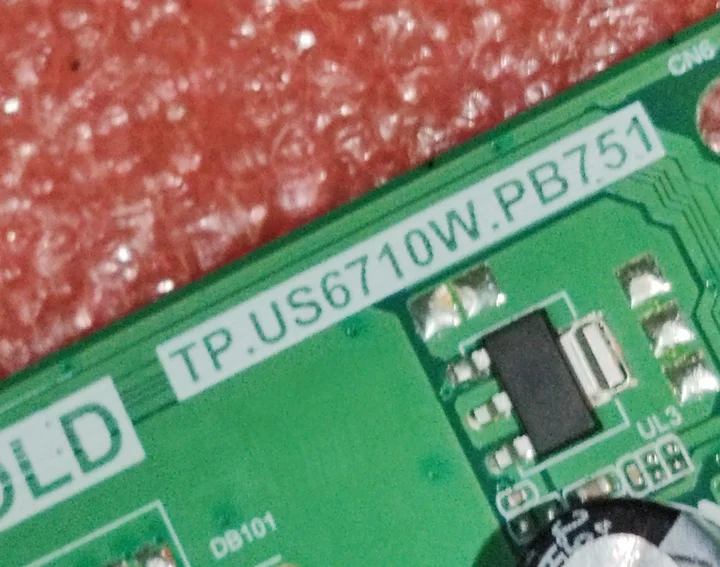 TP.US6710W.PB751 Three in one TV motherboard for 600ma 50w