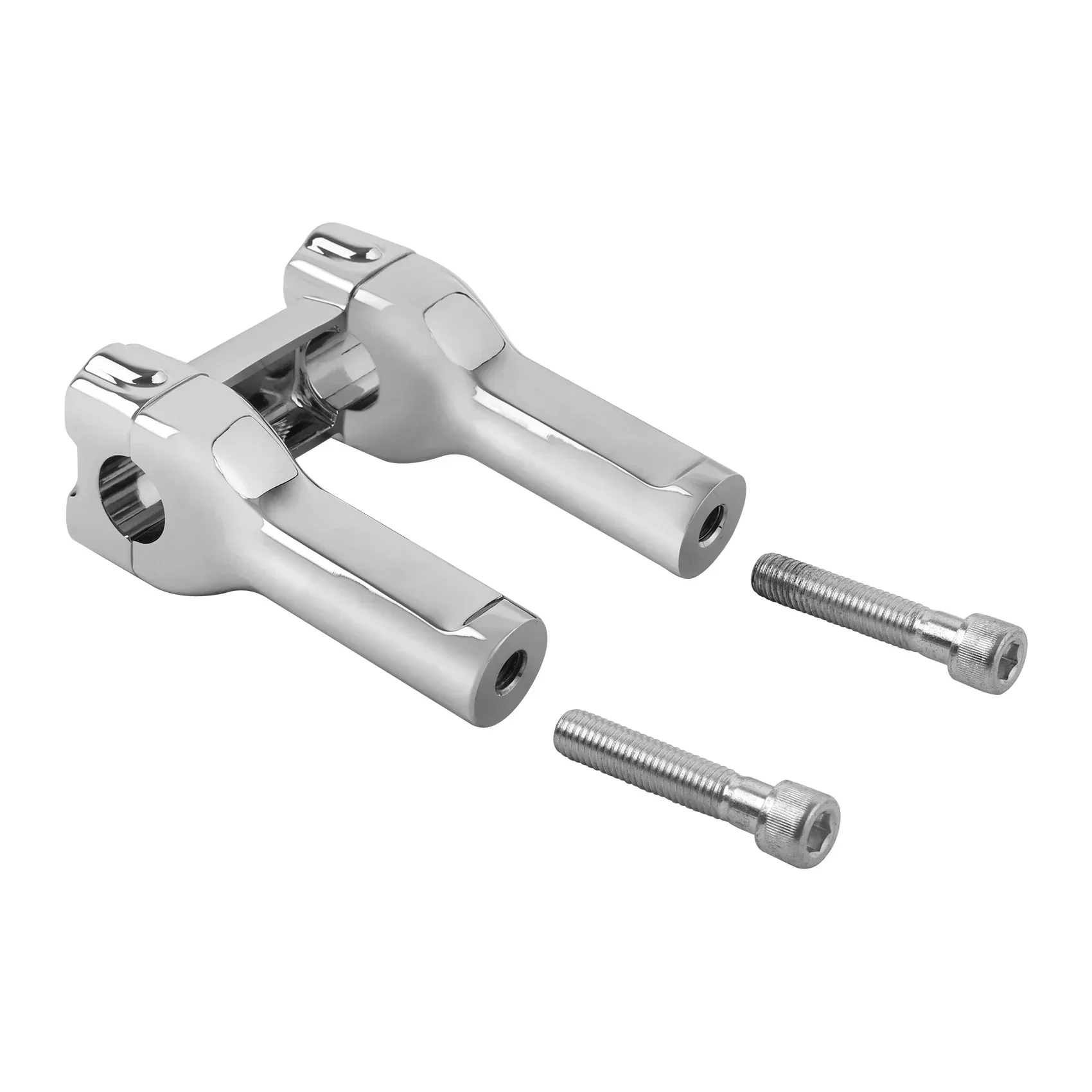 

For Harley Dyna Low Rider Street Bob Honda VTX 1300 C Shadow 750 Aero Kawasaki Vulcan 900 Classic 4" Handlebar Riser 1" Bar