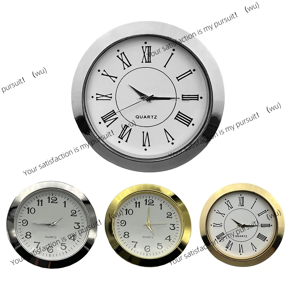 55Mm round quartz clock movement, classic clock head, Arabic numerals DIY handmade