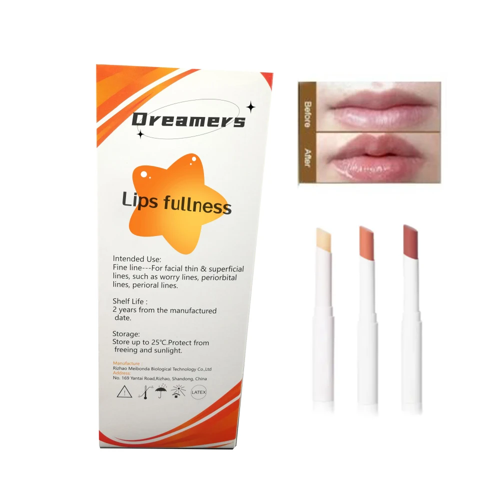 10ml Hyaluronic Acid Cosmetics Lips Enhancement Moisturizing lipstick