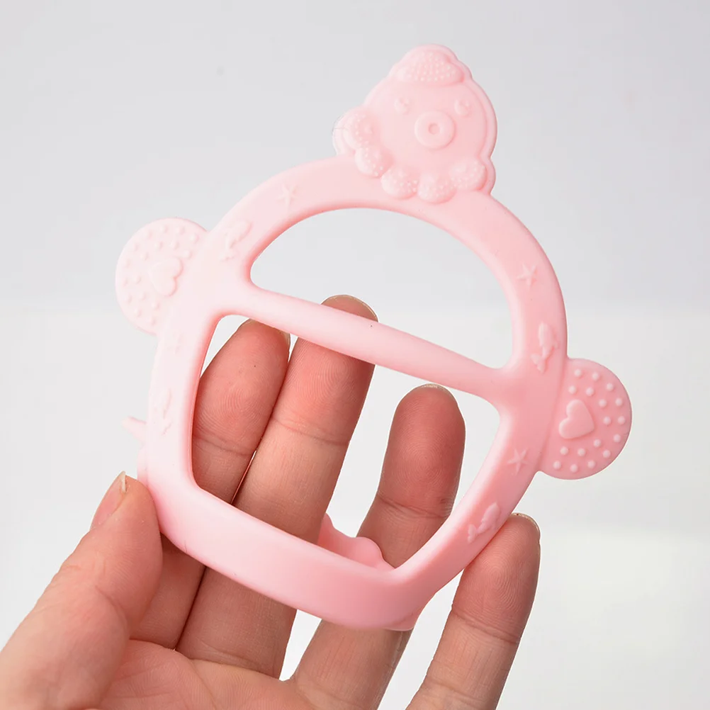 3 Pcs Wristband Boilable Bracelet Teether Baby Toys Silica Gel Silicone Teething