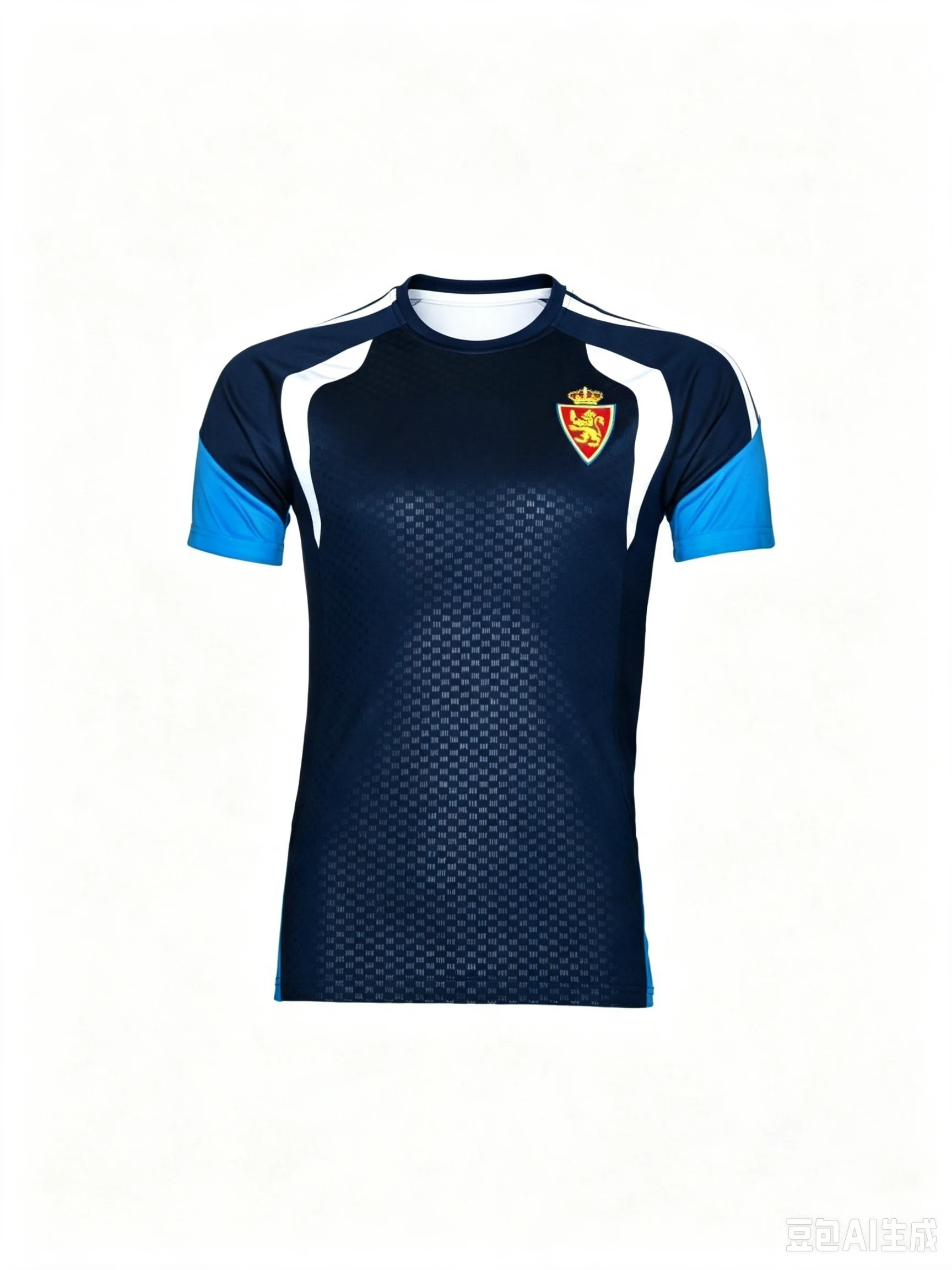 2026 Real Zaragoza 3D-Gedrucktes Fußballtrikot für Herren, Sommer, atmungsaktiv, schnelltrocknend, kurzärmeliges T-Shirt, Familien-Partnerlook – Detail 5