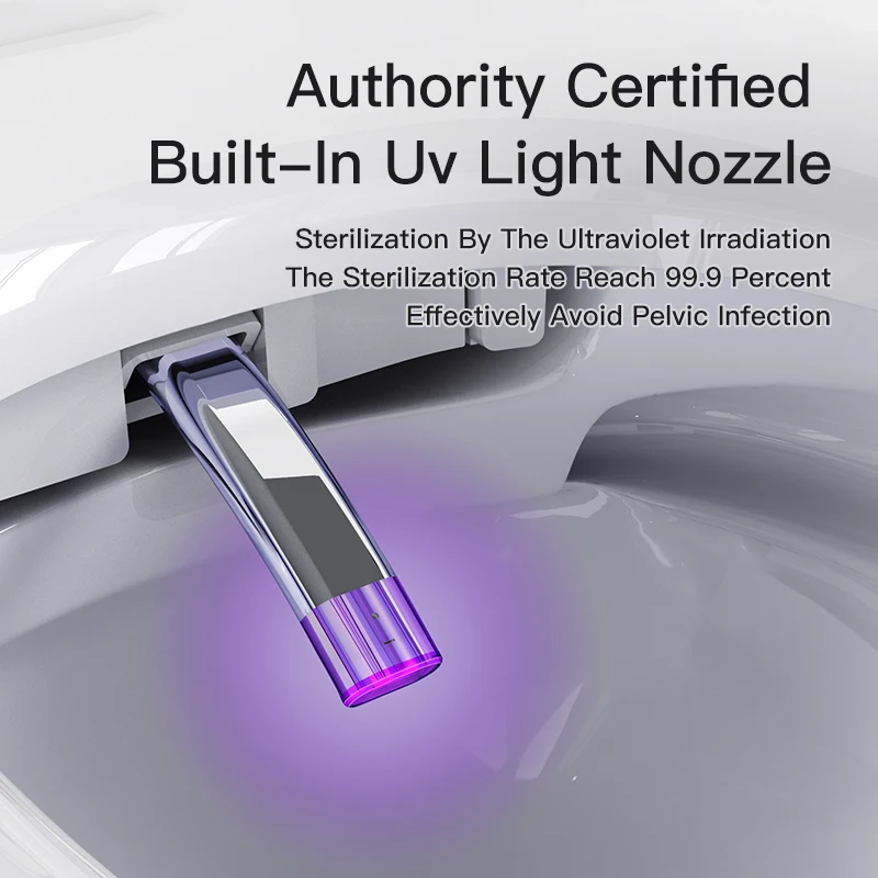 العلامة المائية الحائط الأدوات الصحية الذكية خزانة المياه الحمام السيراميك الاستشعار التلقائي مقعد الجدار معلقة المرحاض الذكي #3