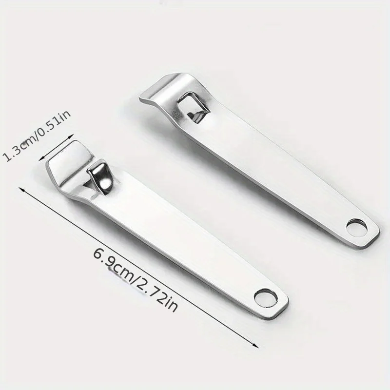 1/2PCS Stainless Steel Oral Liquid Vial Opener Nurse Doctor Tool Portable Ampule Bottle Opener Can Opener Kitchen Accessories