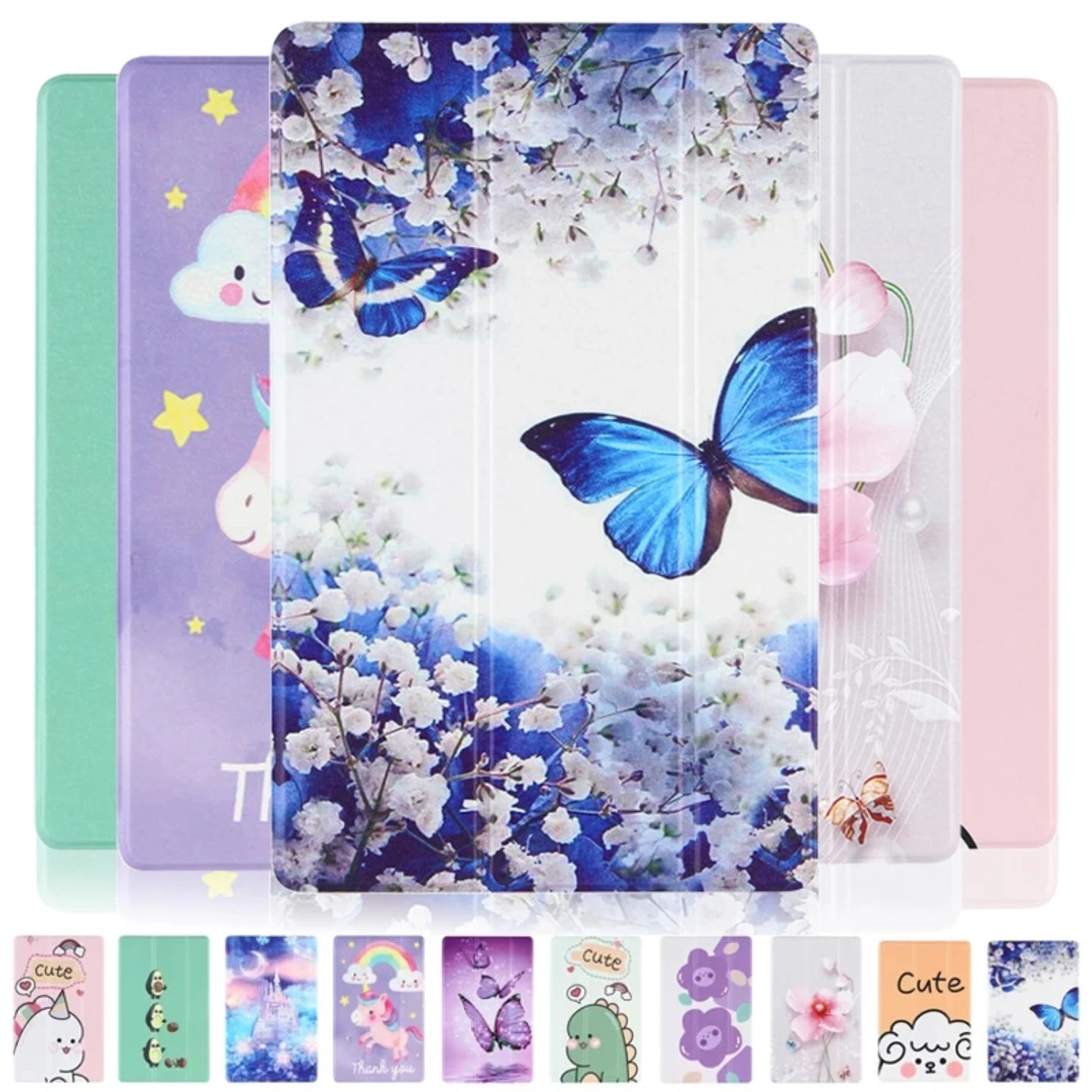 Tablet Coque For   Tab A 10 1 2019 Case t 510  Painted Cute Cover For  Tab A 10.1 2019 SM T510 T515