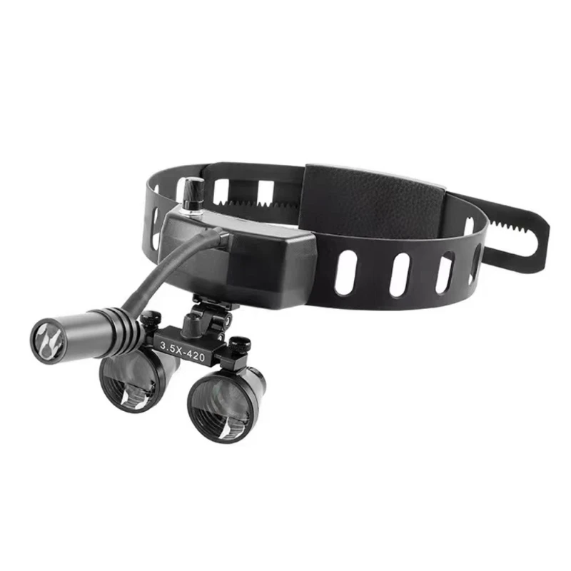 

Dental magnifying glass Head-mounted magnifying glass Medical beauty Oral ENT Surgery Orthopedic headband Searchlight