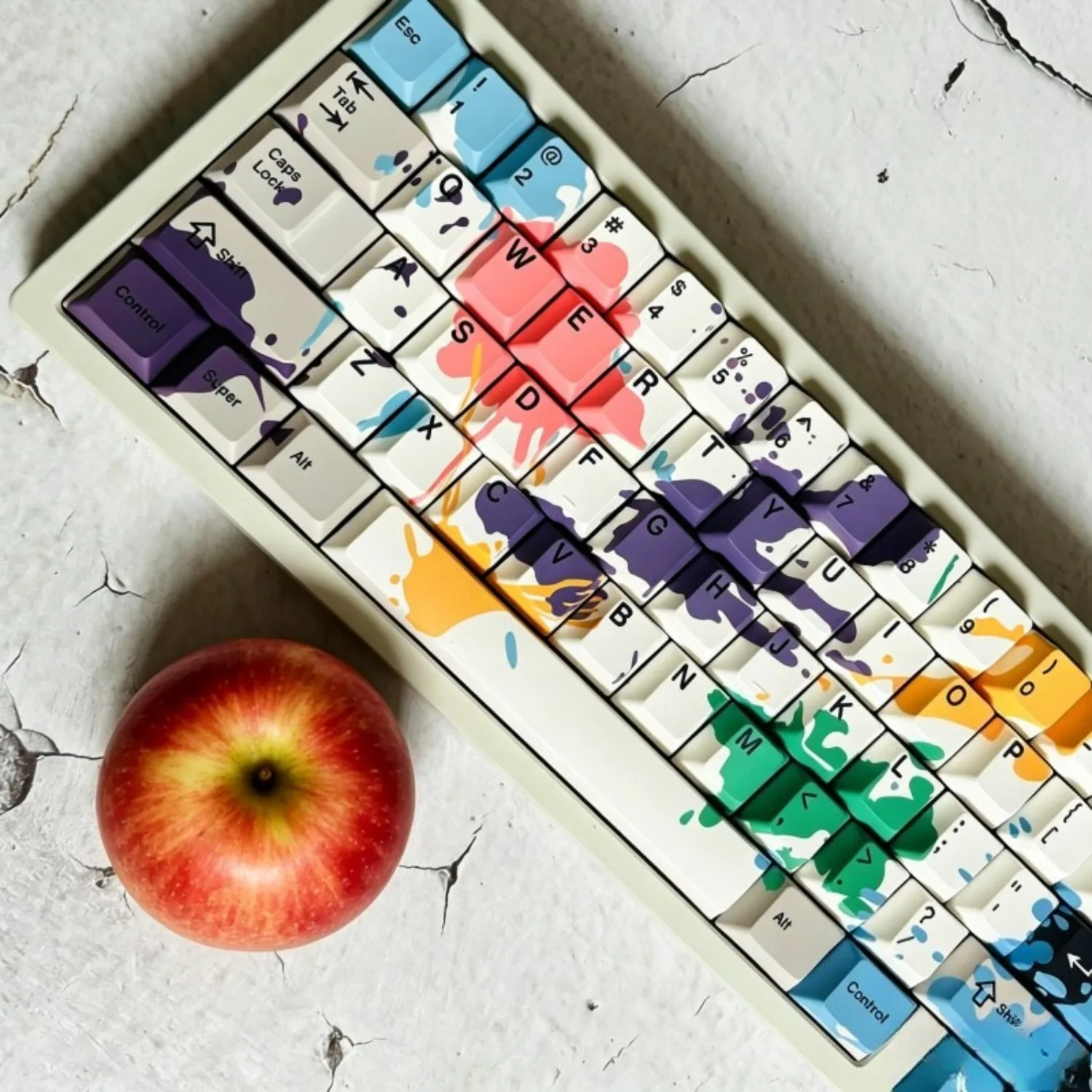 Zom Keycap 100 Anime PBT Cherry Profile Dye Sublimation Keycap OEM Profile Split Space Custom Mechanical Keyboard Key Caps