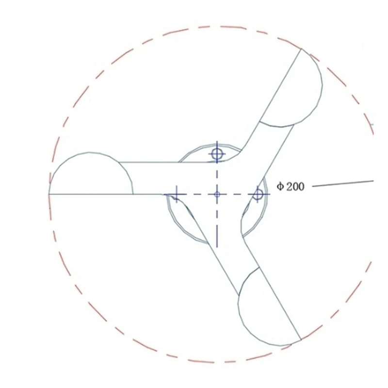 Anemometer Windsnelheid Uitgang Anemometer Aluminium Legering Windsnelheid Calculator Met Drie-Cup Type Anemometer Duurzaam