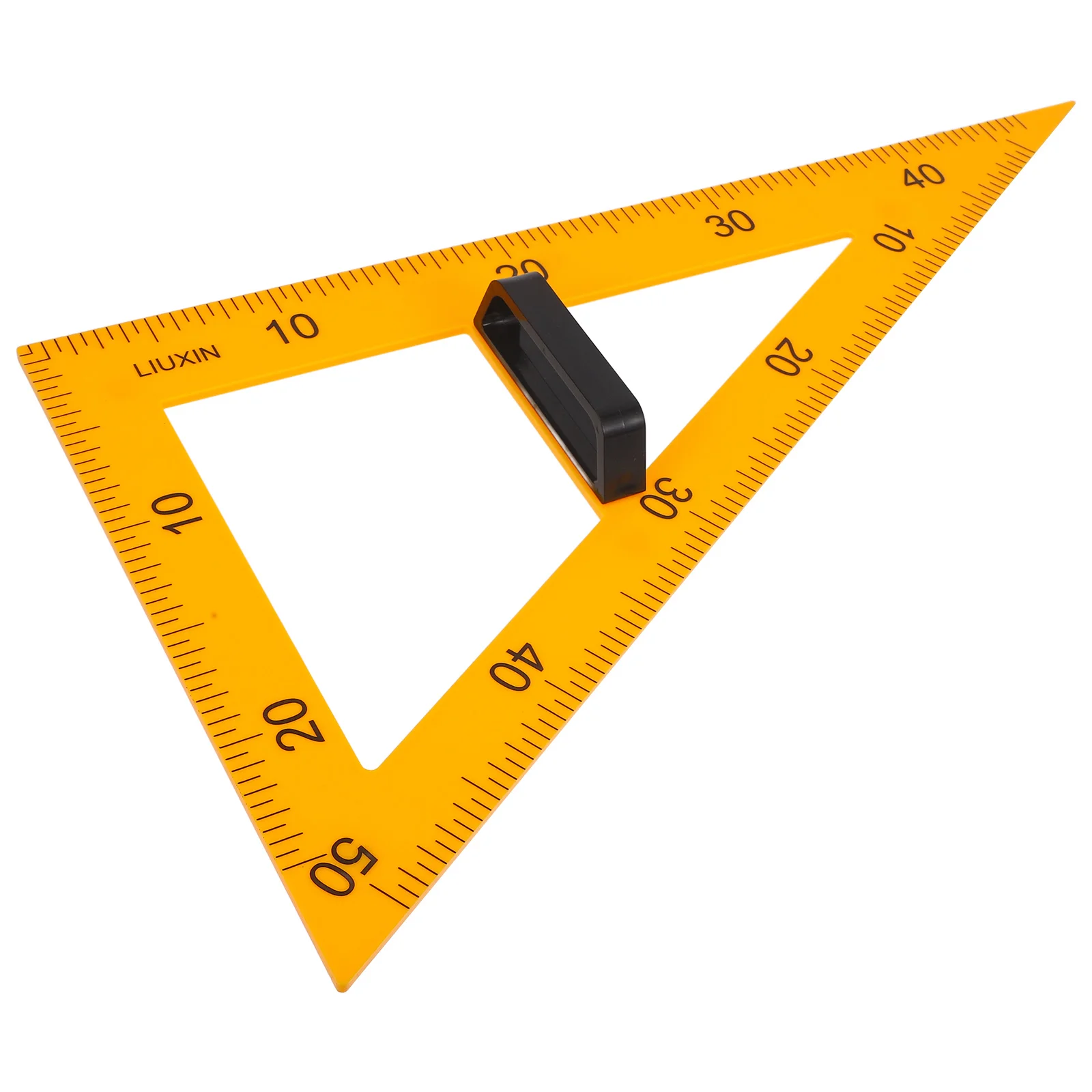 Magnetic Triangle Teaching Protractor Tools Math Precision Supplies Ruler Plastic Accessories Measuring Rulers Square