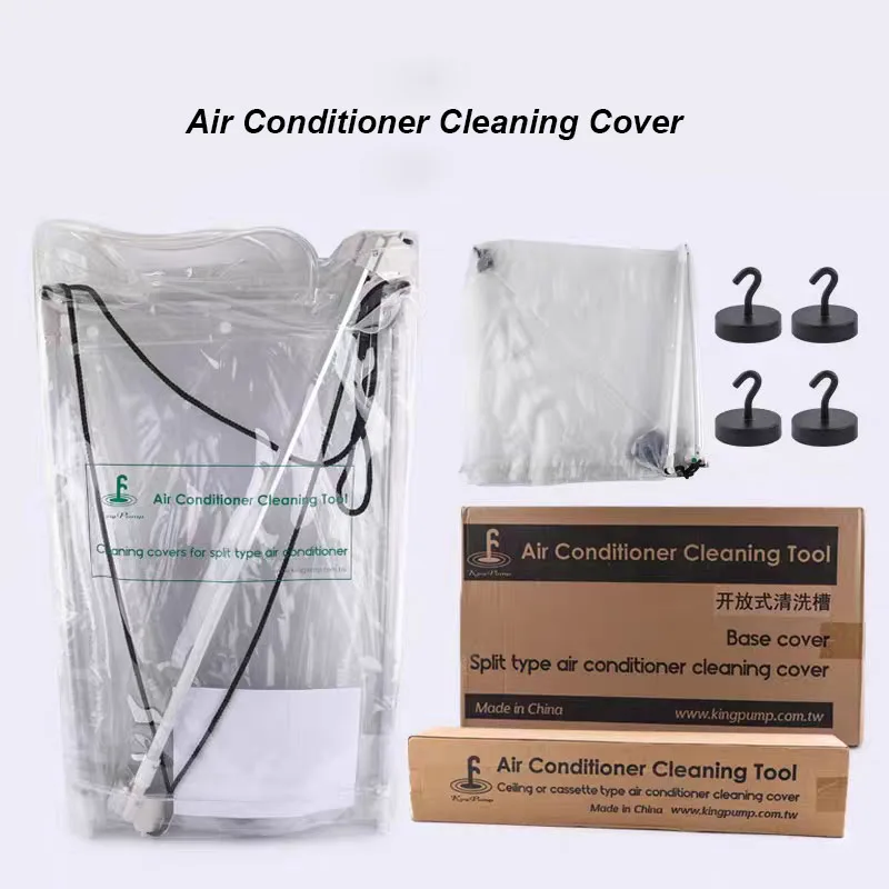 Professional Air Conditioner Cleaning Cover Wall-mounted Air Conditioning Dust Clean Tool Air Conditioning Cleaning Cover