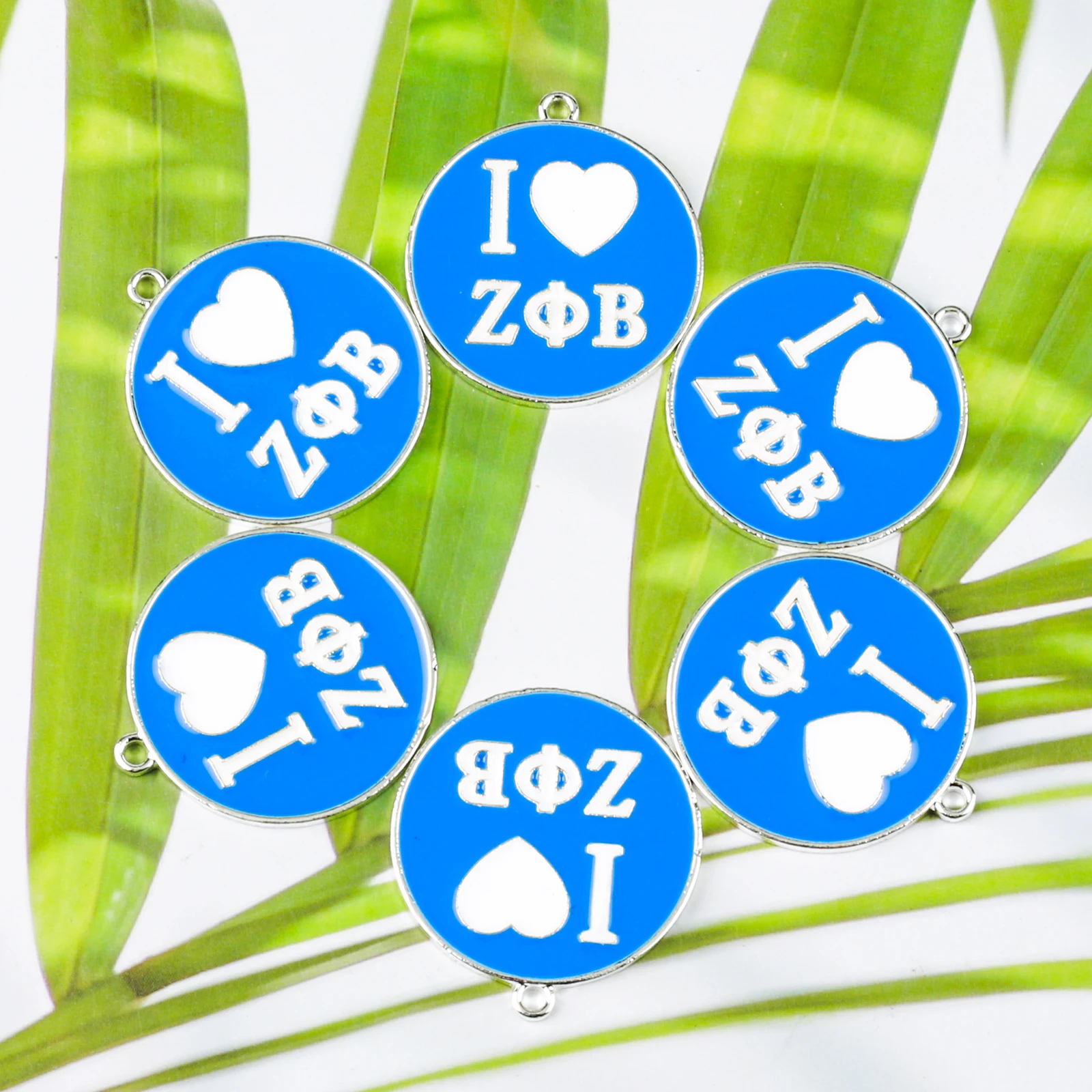 10pcs Aolly ZΦB Organization Charms for women DIY jewelry accessories