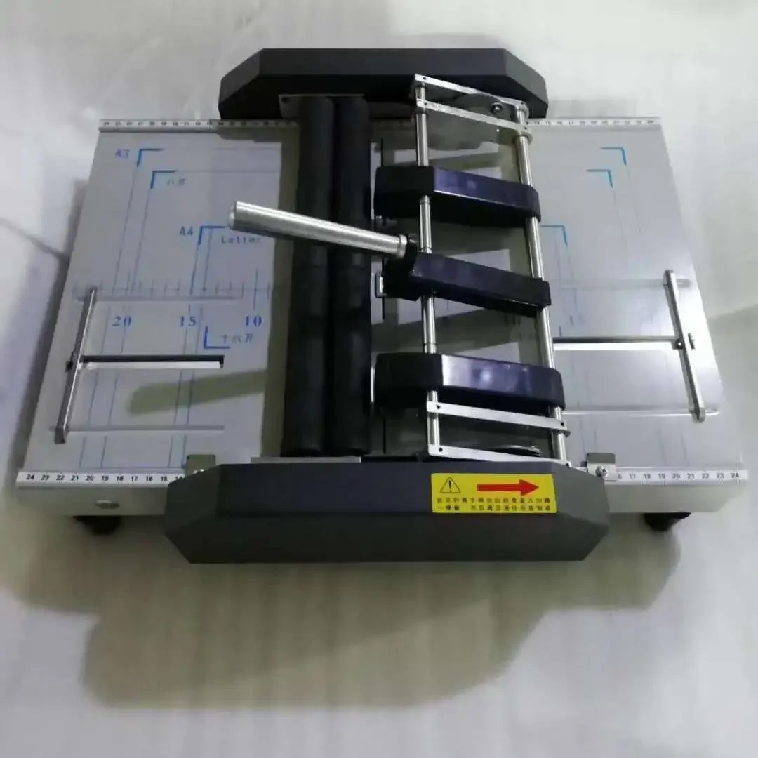 LYX1ZY-2 Electric Double Binding Head Brochure Making Machine Manual Binding Stapler Making image 3