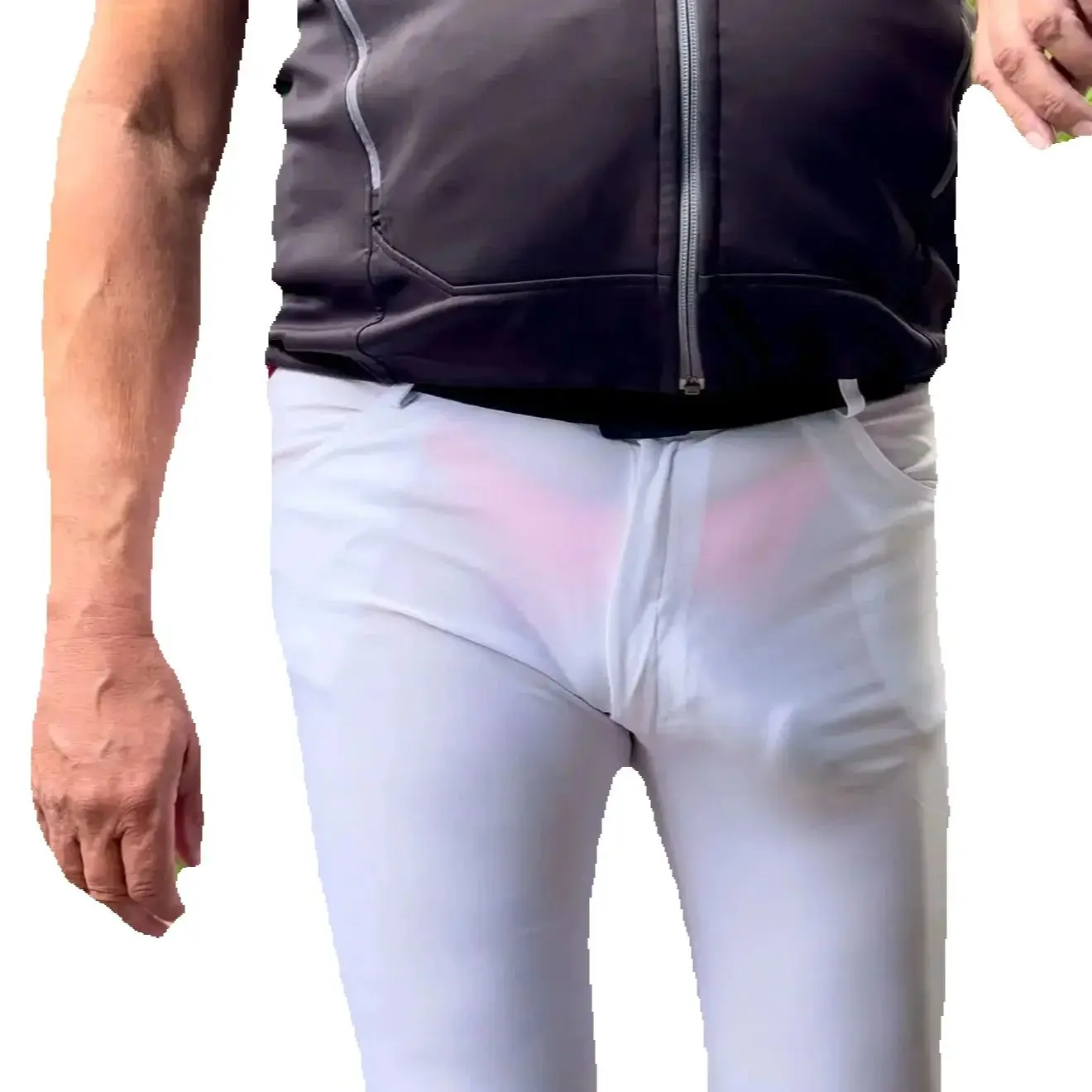 Mens Skinny Jeans Slim-Fit Pencil Pants Fashion Exercise Gym Casual Pants Nightclub Leggings Spring Autumn High-Elastic Trousers