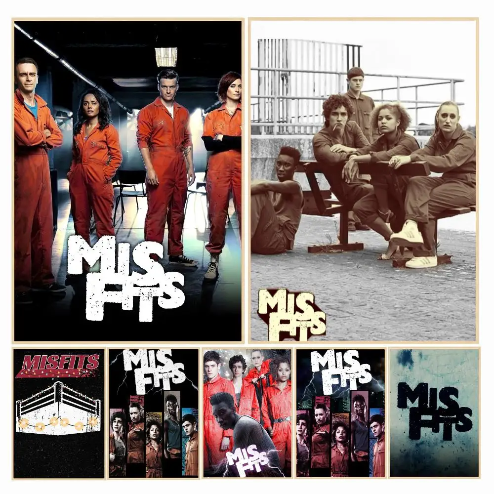 tv series M-Misfits-S Painting Calligraphy Boho Botanical Decor for Living Room Elegant Home Style