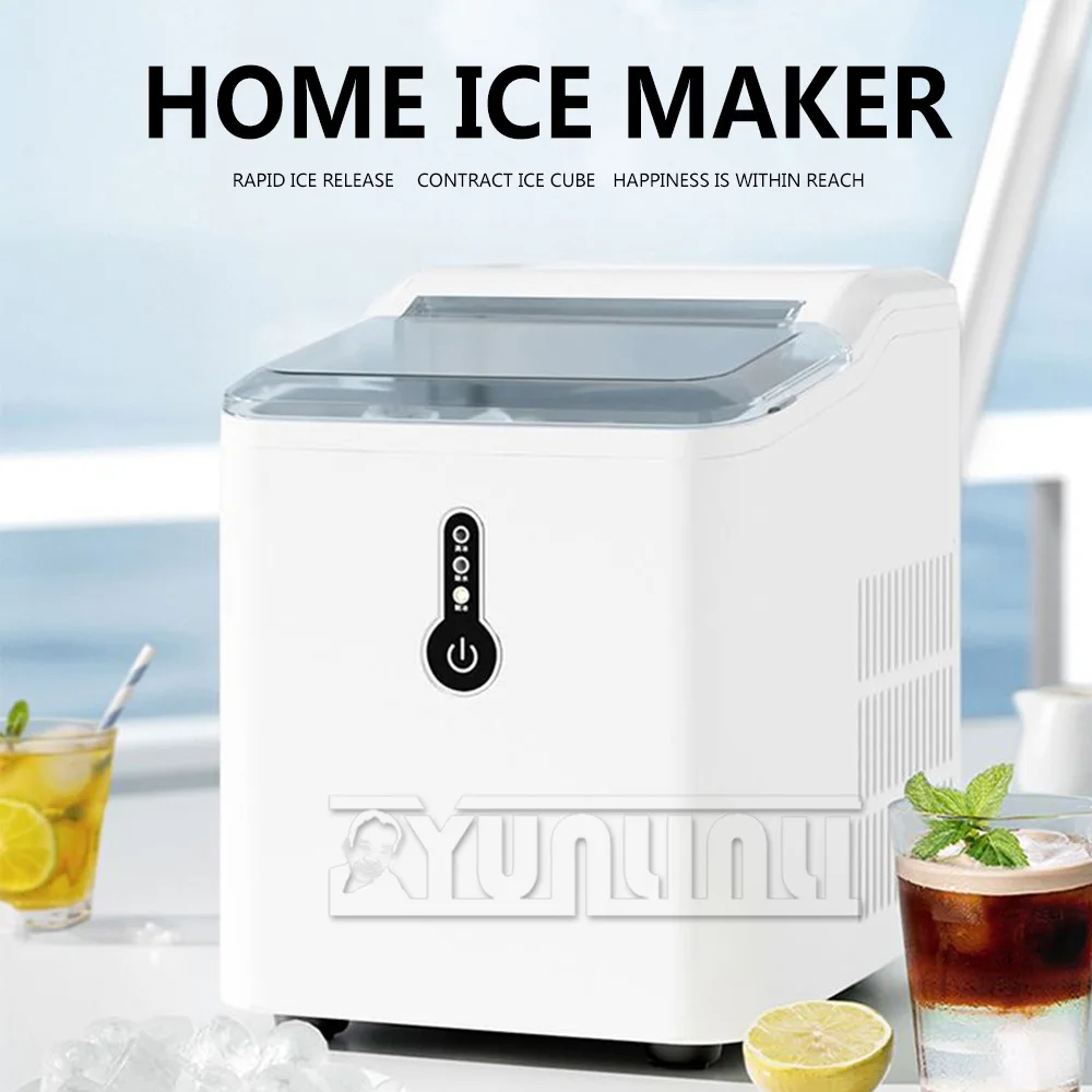 Máquina De hielo automática para el hogar, Fabricante De hielo comercial inteligente, Macchina Del Ghiaccio