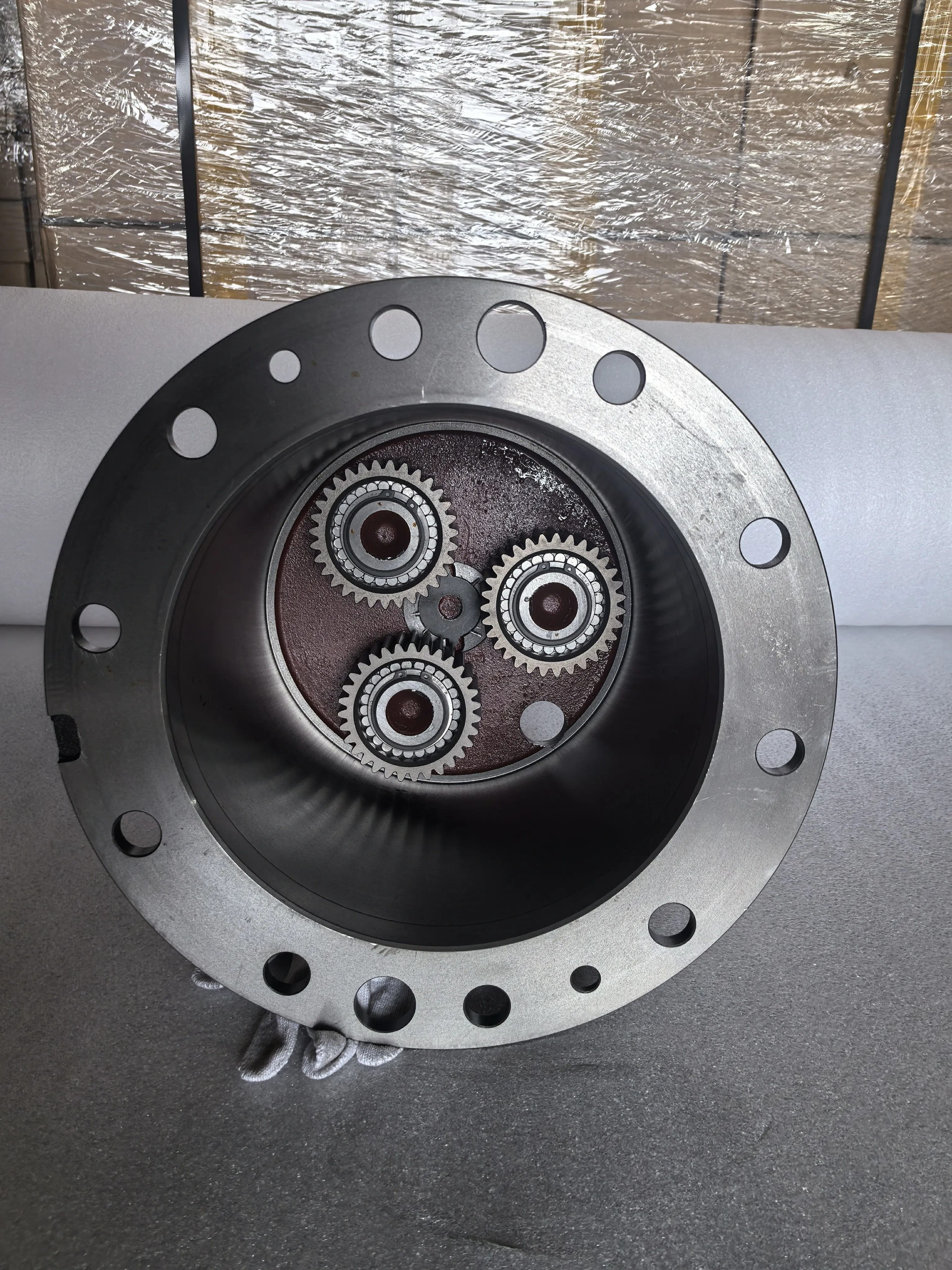 Excavator Axle Spare Parts CARRIER PLANET ASSY ZGAQ-01305AS for Excavators R200W-7