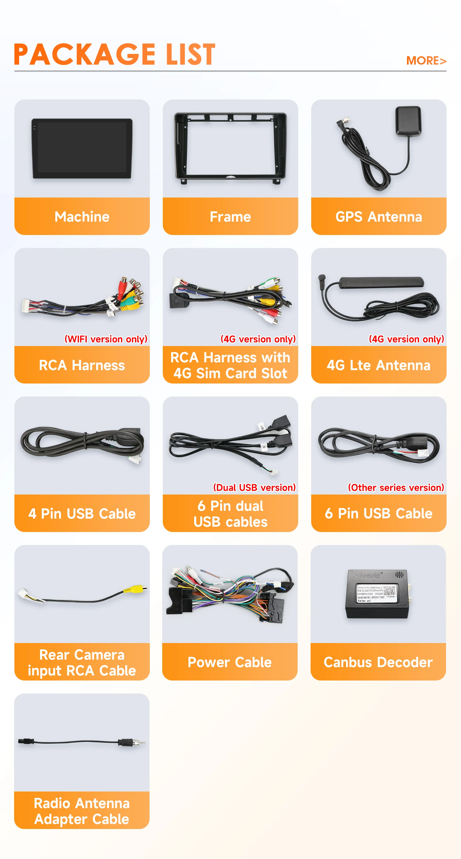 9-calowe radio samochodowe Hizpo 2Din z Androidem 14 do Peugeot 407 CC SW 2004 - 2011, Auto CarPlay, 4G, BT, GPS, RDS, DSP, SWC, Snapdragon 6115, jednostka główna — zdjęcie 7