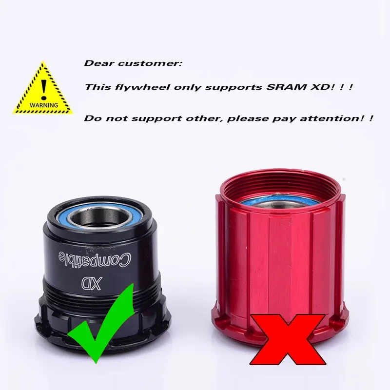 11 فولت 12 فولت xd كاسيت الجبلية خفيفة ضرس ل SRAM النسر X01 XX1 SX 11 12 سرعة دراجة هوائية جبلية دراجة دولاب الموازنة 9-42T/46T/50T