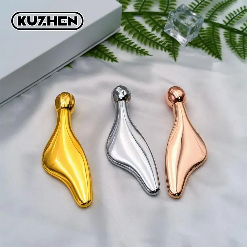 Metal Gua Sha Board Face Massager Dolphin Ball Roller Zinc Alloy Scraper Face Lifting Massage Beauty Skincare Guasha Beauty Tool