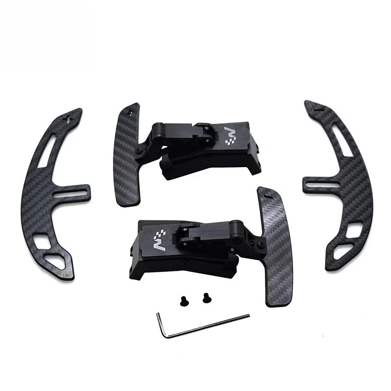 

992 Panamera 971 Macan Steering Wheel Paddle Shifters Extended True Carbon Fiber Magnetic Paddles