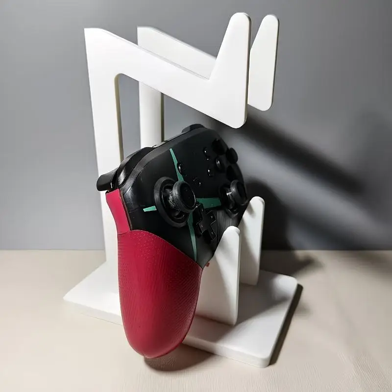 1PC Dual-Layer Game Controller Stand Holder Display Rack Organizer For Desktop TV Gaming Room Accessories Universal view 2