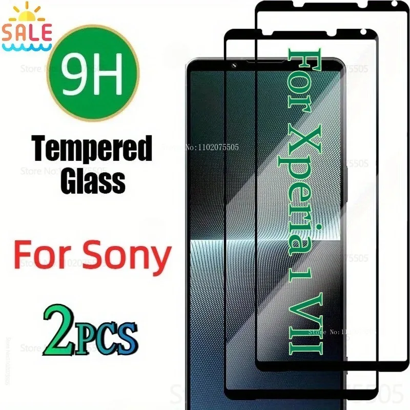 2Pcs Black Edge Ful…