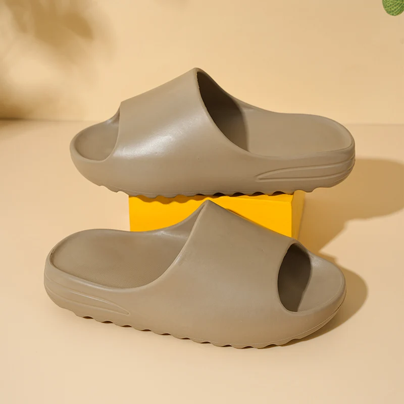 Kids Fashion Sandals Summer Boys Girls Slides Thick Platform Non-slip Slippers Children\'s Home Bathroom Beach Shoes Baby Slides