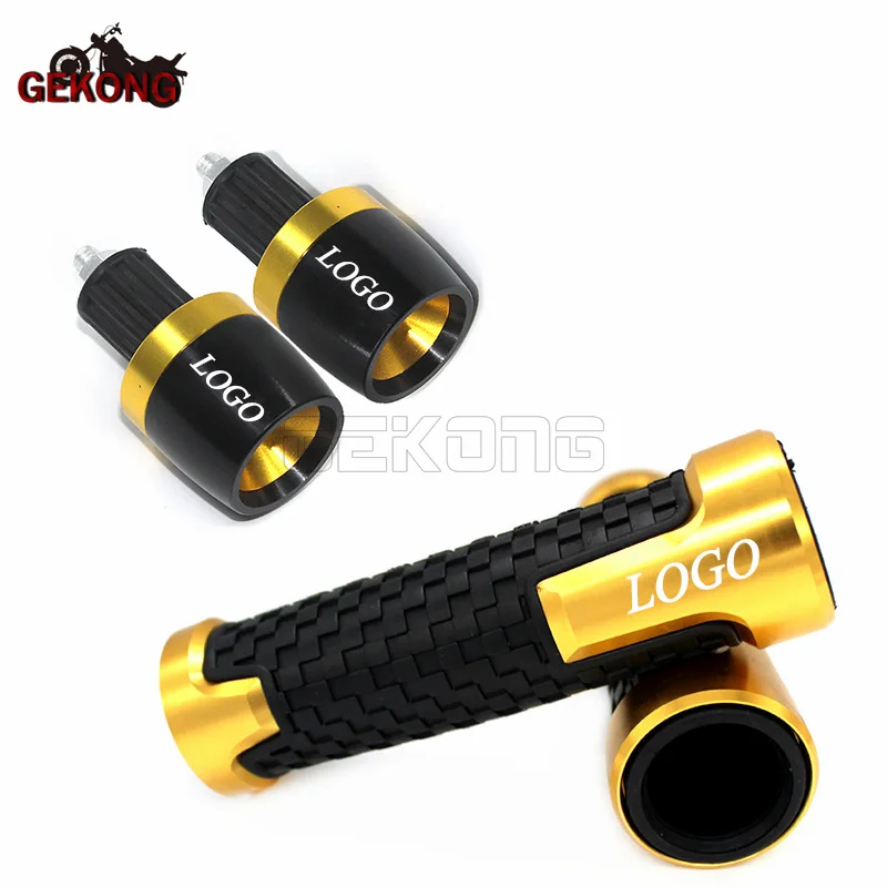 For HONDA ADV150 ADV350 PCX150 PCX125 CR250R TRANSALP 600 650 700 Forza 125 250 300 350 Motorcycle Hand Grips Handle Bar End Cap