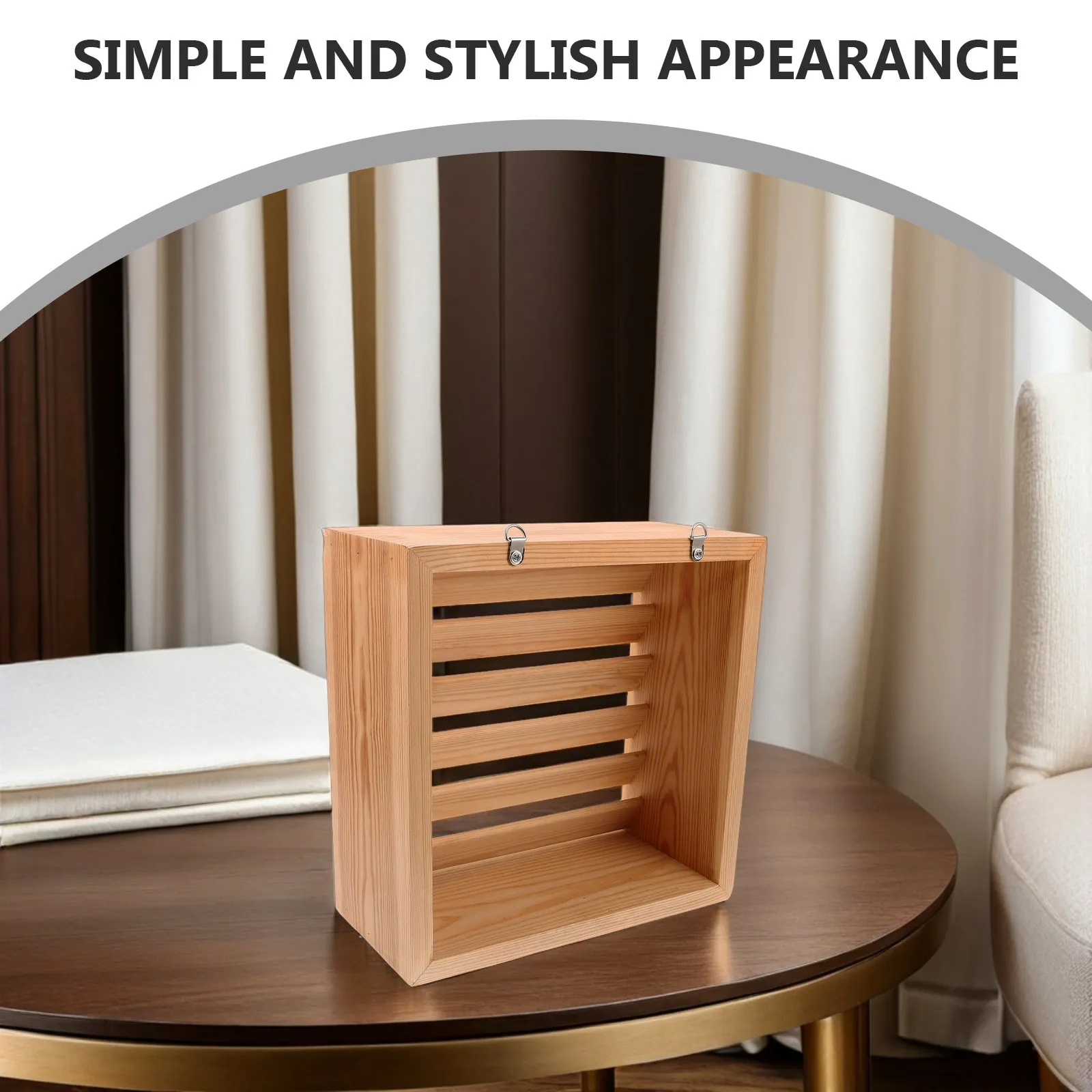 11x11 Inch Sauna Room Lamp Shade Wooden Slat Light Cover Anti-Explosion Heat Resistant Sauna Lamp Protector Steam Room Decor