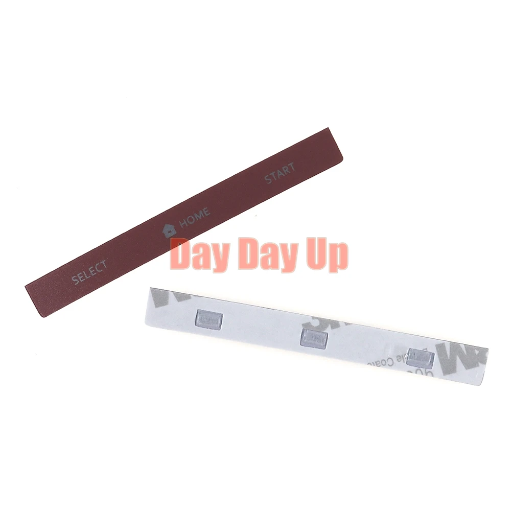 30 قطعة لوحدة التحكم في الألعاب نينتندو 3DS زر ملصق القائمة مفاتيح غمبد اختيار/المنزل/بدء الزر الخلفي ملصق