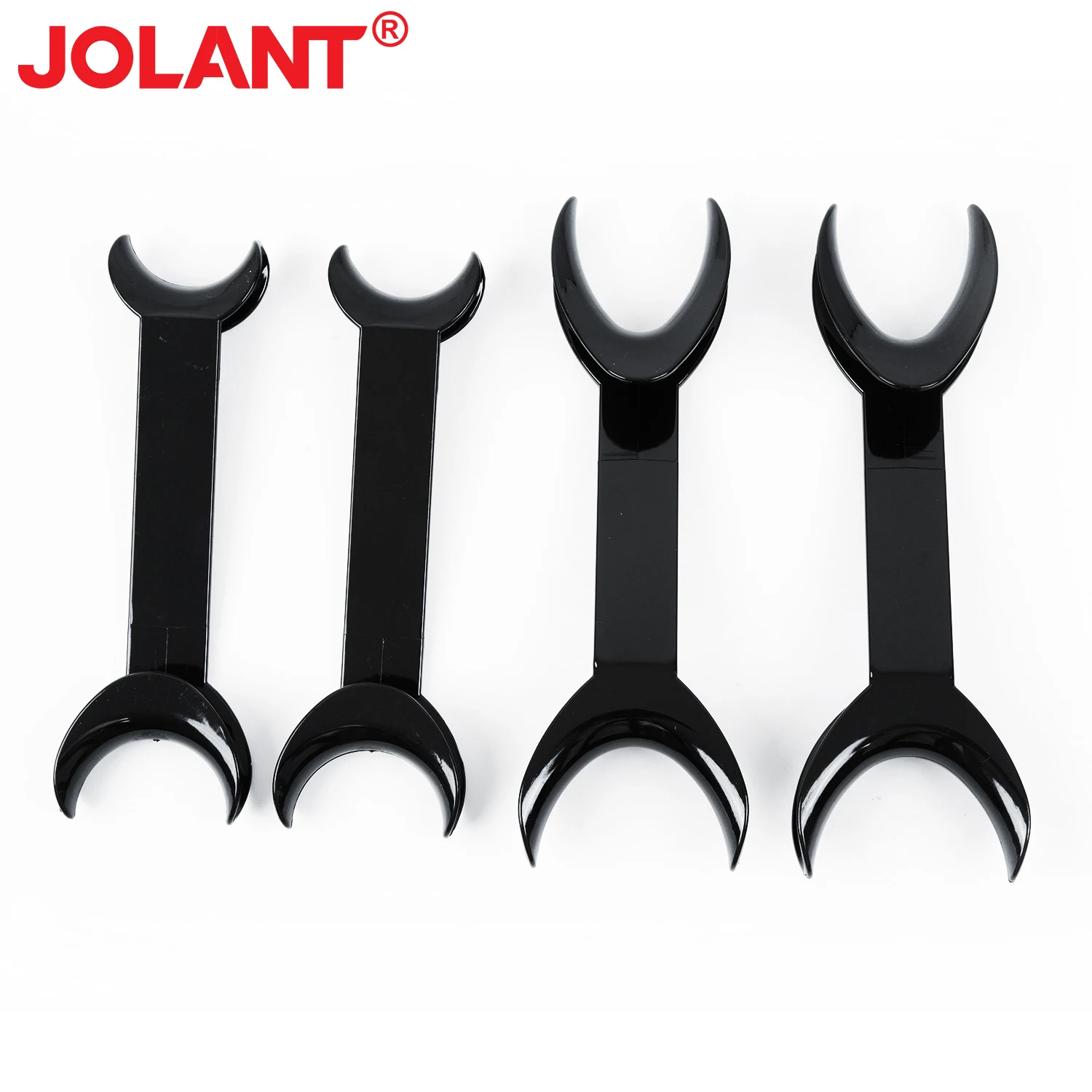 

JOLANT 4pcs/Set Dental Tool T-Shape Intraoral Cheek Lip Retractor Opener Double Head Orthodontic Teeth Mouth Opener