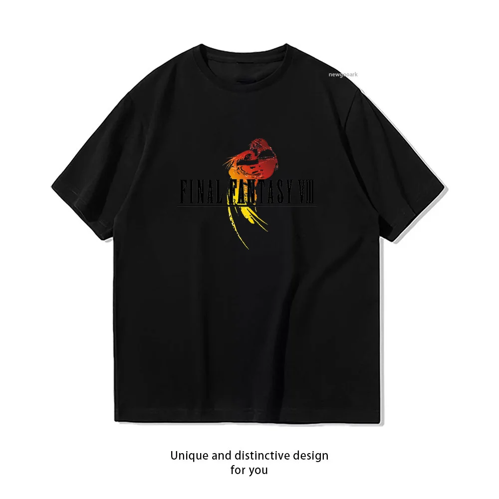 Final Fantasy VII T-Shirt Woman Man Casual Cotton Printed T Shirts Adult Streetwear Woman Clothing boyfriend