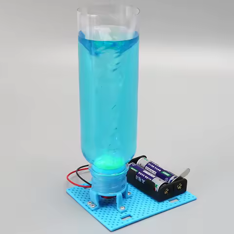 Kids Science Toys DIY STEM Technological Physics Learning Kit Funny Electric Vortex Model Teaching Aids Educational Toys