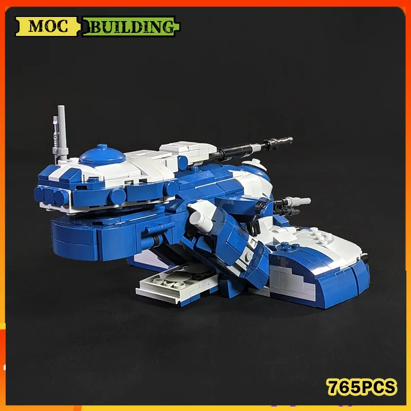 Space Wars Defoliator AAT Battle Tank Weapon Robot Army MOC Building Blocks Assembly Model Brick Toys Birthday Gift