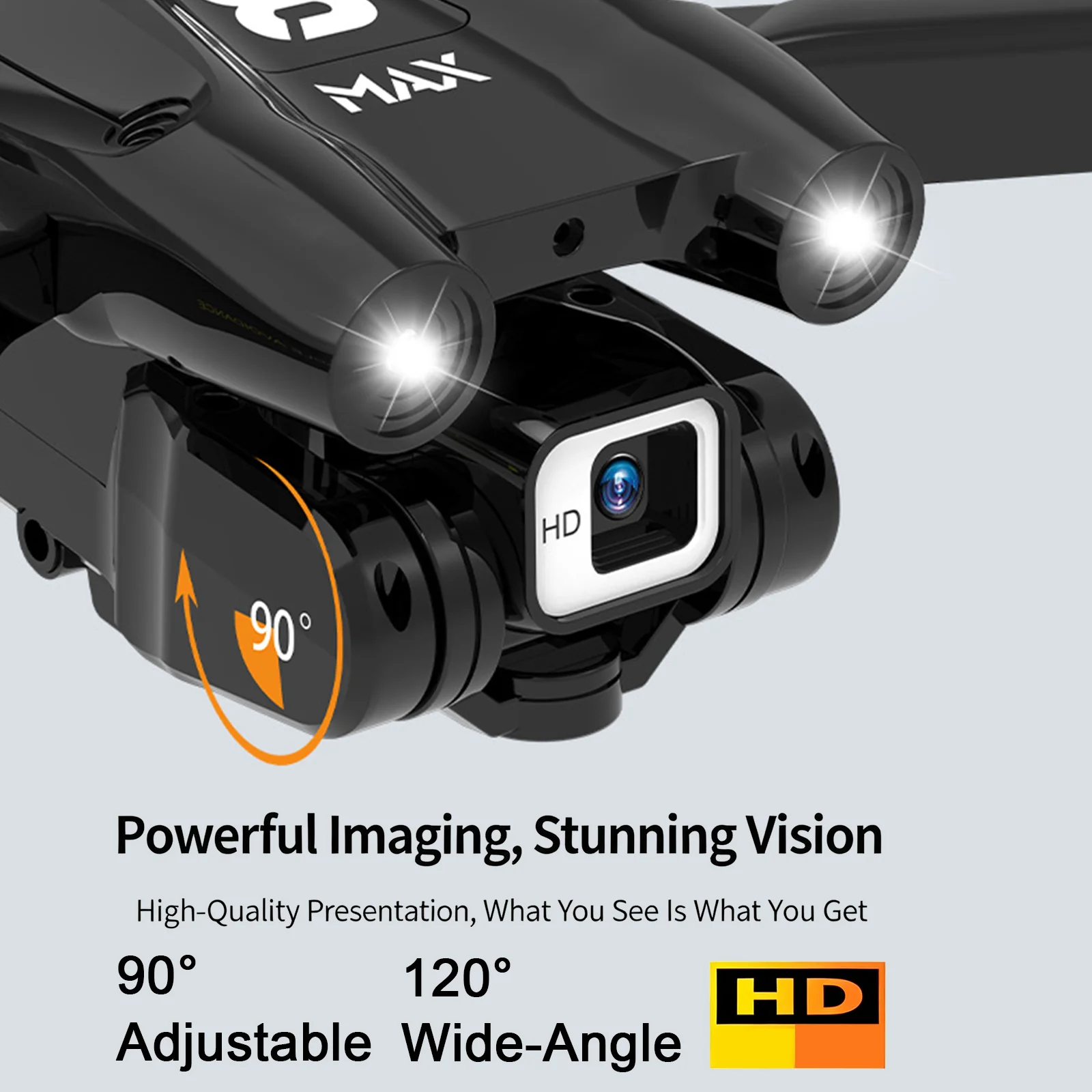 New YT163 RC Drone 4K Professional HD Dual Camera 360° Obstacle Avoidance Optical Flow Hovering Foldable Quadcopter for Kid Gift